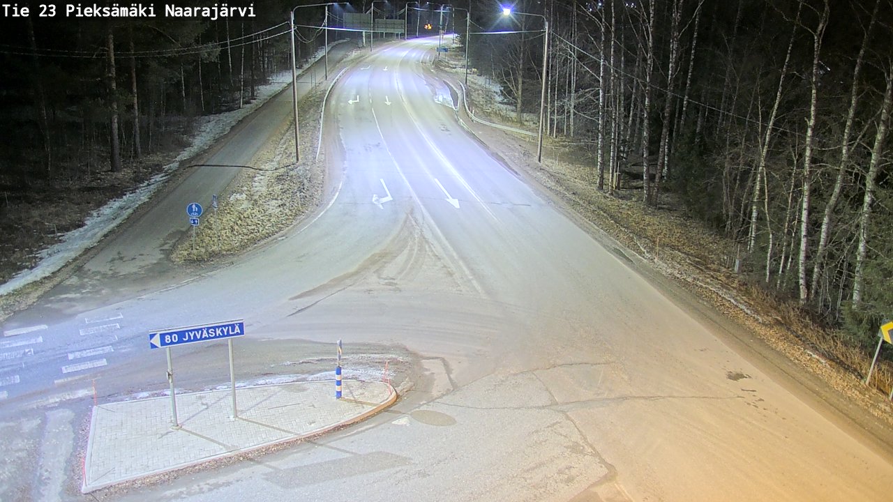 Kelikamerat Kuva Tie 23 Pieksämäki, Naarajärvi, Pieksämäki, Etelä-Savo