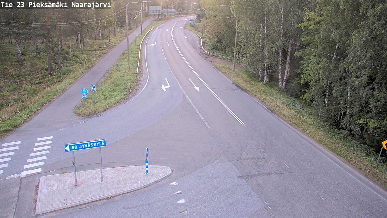 Kelikamerat Kuva Tie 23 Pieksämäki, Naarajärvi, Pieksämäki, Etelä-Savo