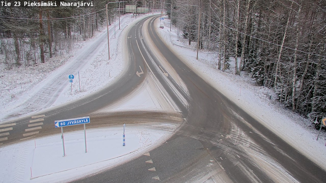 Kelikamerat Kuva Tie 23 Pieksämäki, Naarajärvi, Pieksämäki, Etelä-Savo