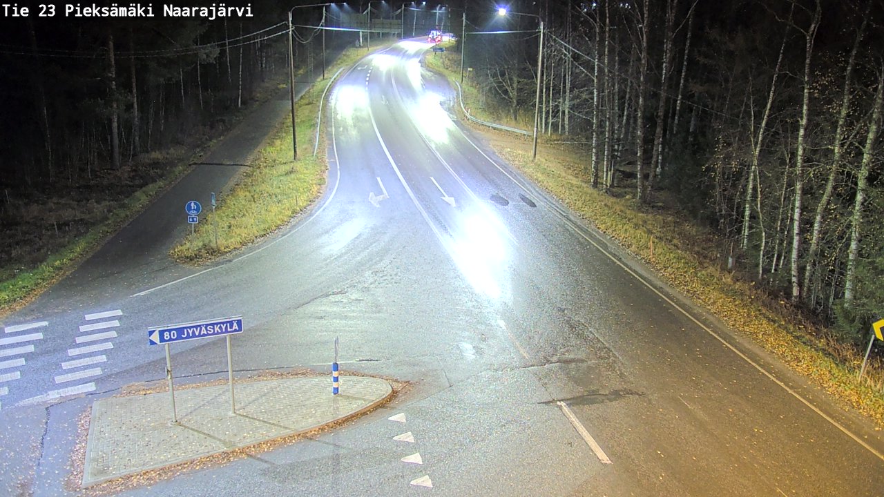Kelikamerat Kuva Tie 23 Pieksämäki, Naarajärvi, Pieksämäki, Etelä-Savo