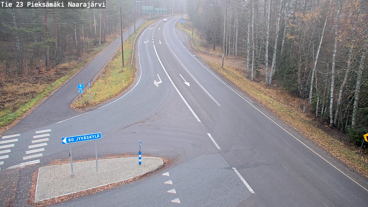 Kelikamerat Kuva Tie 23 Pieksämäki, Naarajärvi, Pieksämäki, Etelä-Savo