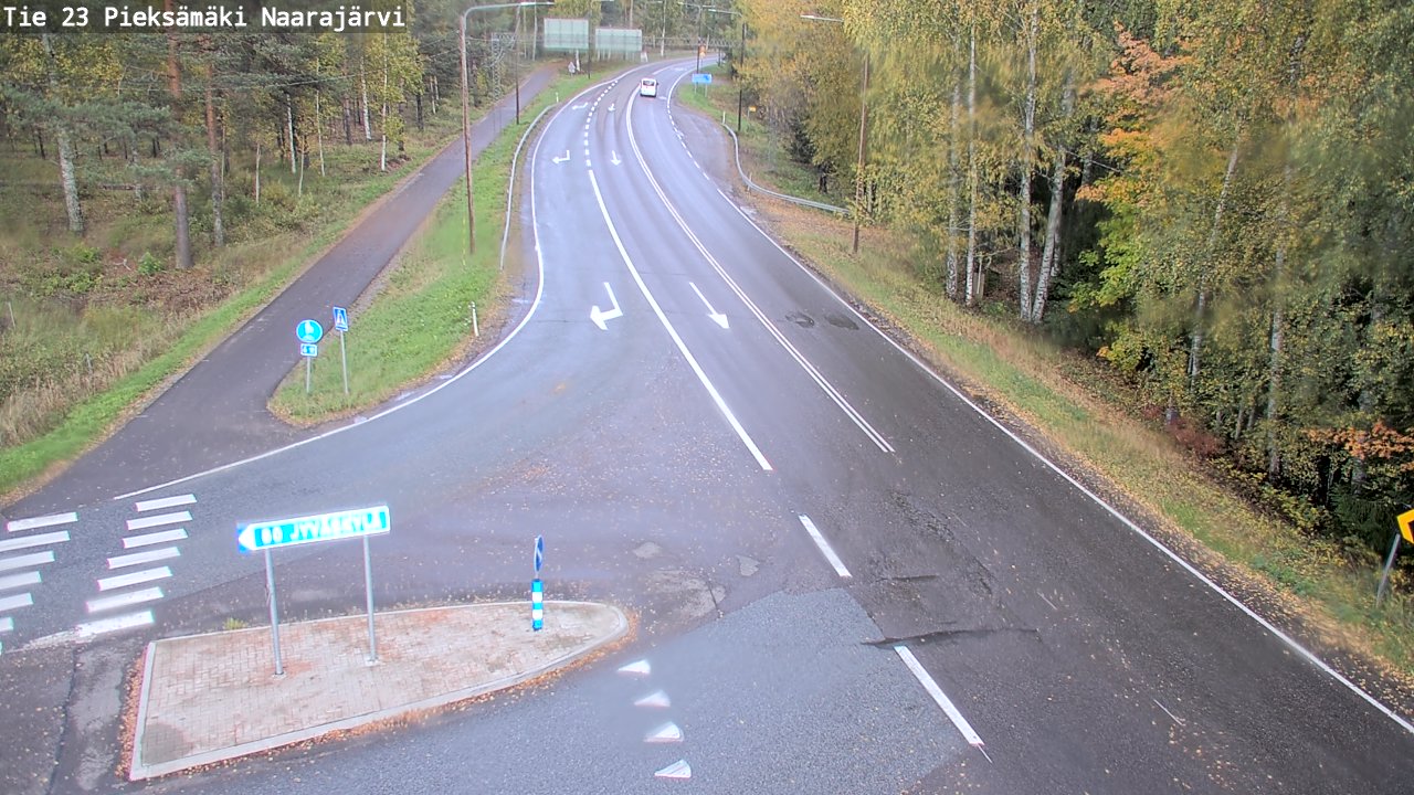 Weather Camera Image Road 23 Pieksämäki, Naarajärvi, Pieksämäki, Etelä-Savo