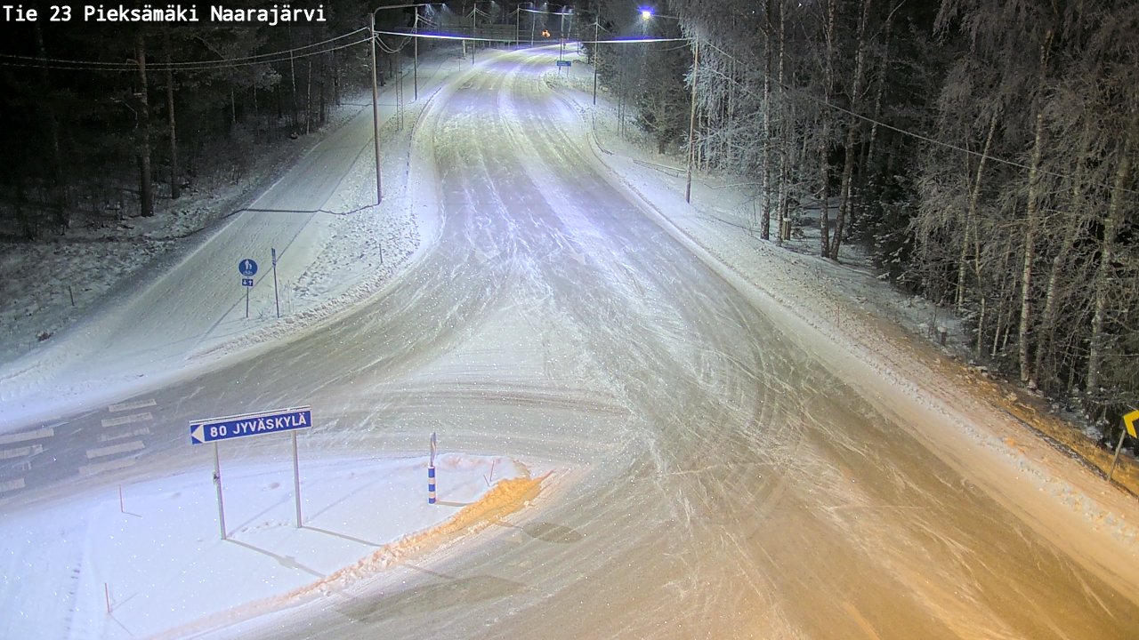 Kelikamerat Kuva Tie 23 Pieksämäki, Naarajärvi, Pieksämäki, Etelä-Savo