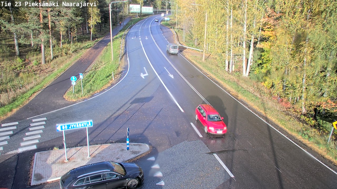 Kelikamerat Kuva Tie 23 Pieksämäki, Naarajärvi, Pieksämäki, Etelä-Savo