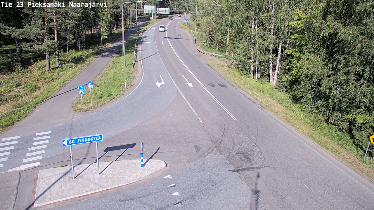 Kelikamerat Kuva Tie 23 Pieksämäki, Naarajärvi, Pieksämäki, Etelä-Savo