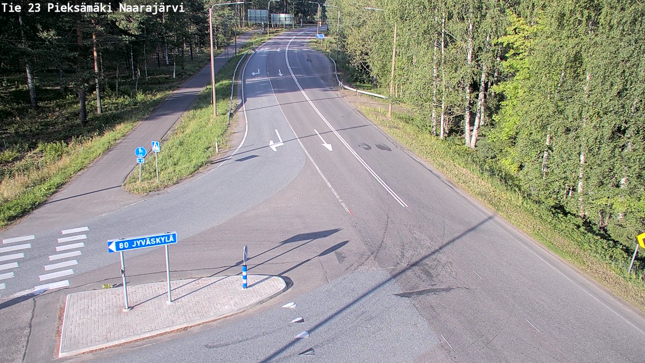 Kelikamerat Kuva Tie 23 Pieksämäki, Naarajärvi, Pieksämäki, Etelä-Savo