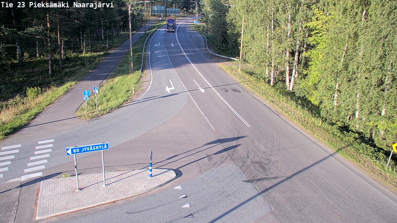 Kelikamerat Kuva Tie 23 Pieksämäki, Naarajärvi, Pieksämäki, Etelä-Savo