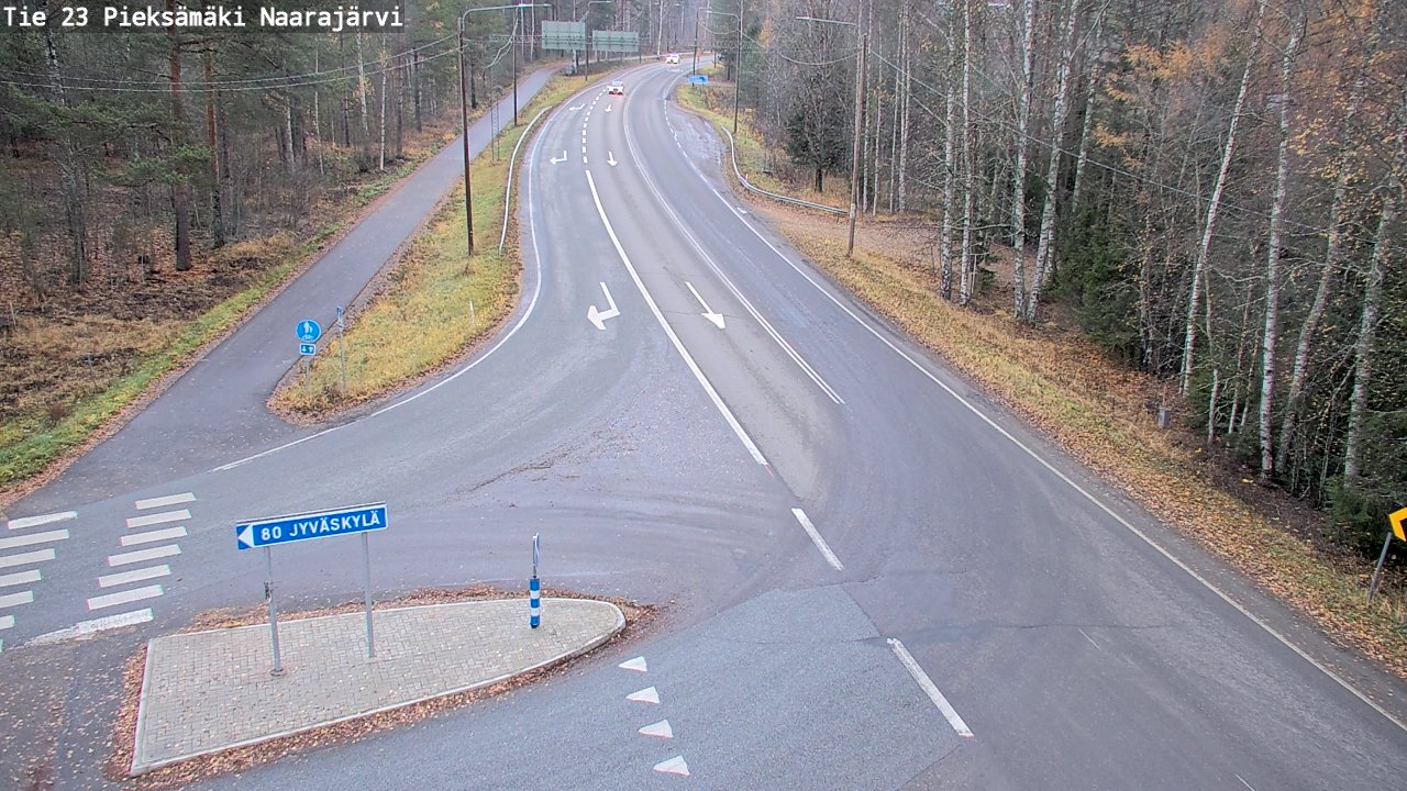 Kelikamerat Kuva Tie 23 Pieksämäki, Naarajärvi, Pieksämäki, Etelä-Savo