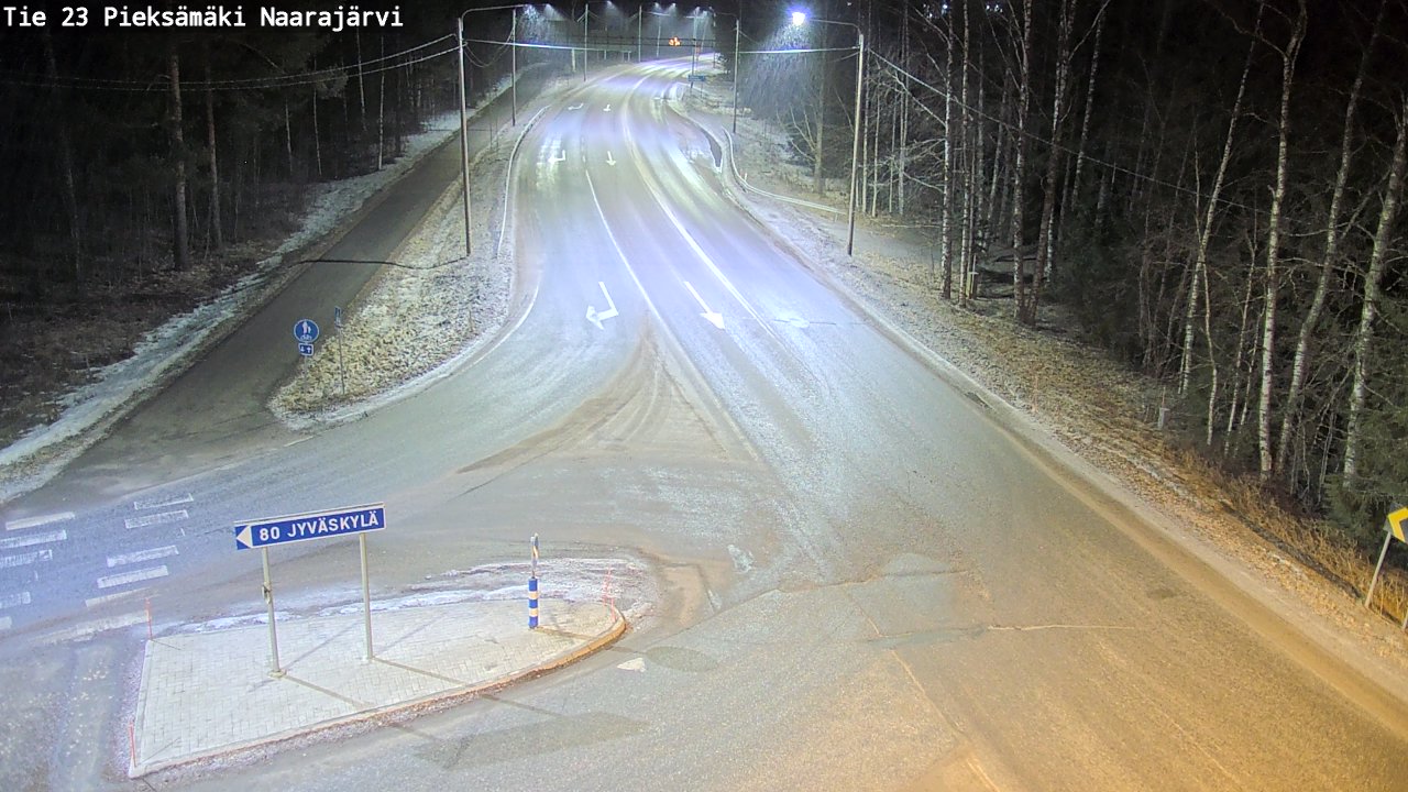Kelikamerat Kuva Tie 23 Pieksämäki, Naarajärvi, Pieksämäki, Etelä-Savo