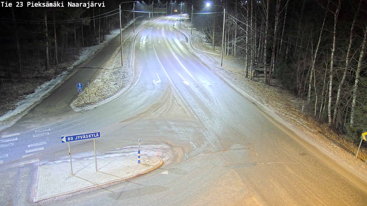 Kelikamerat Kuva Tie 23 Pieksämäki, Naarajärvi, Pieksämäki, Etelä-Savo