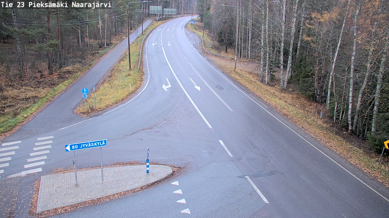 Kelikamerat Kuva Tie 23 Pieksämäki, Naarajärvi, Pieksämäki, Etelä-Savo