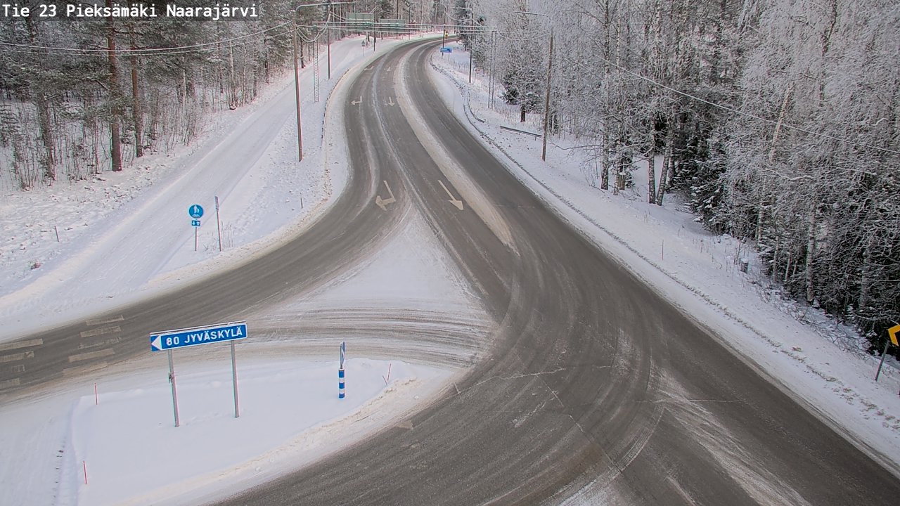 Kelikamerat Kuva Tie 23 Pieksämäki, Naarajärvi, Pieksämäki, Etelä-Savo