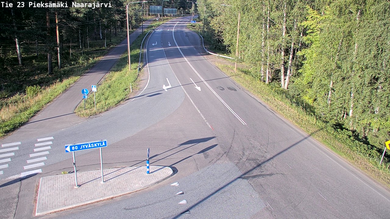 Kelikamerat Kuva Tie 23 Pieksämäki, Naarajärvi, Pieksämäki, Etelä-Savo