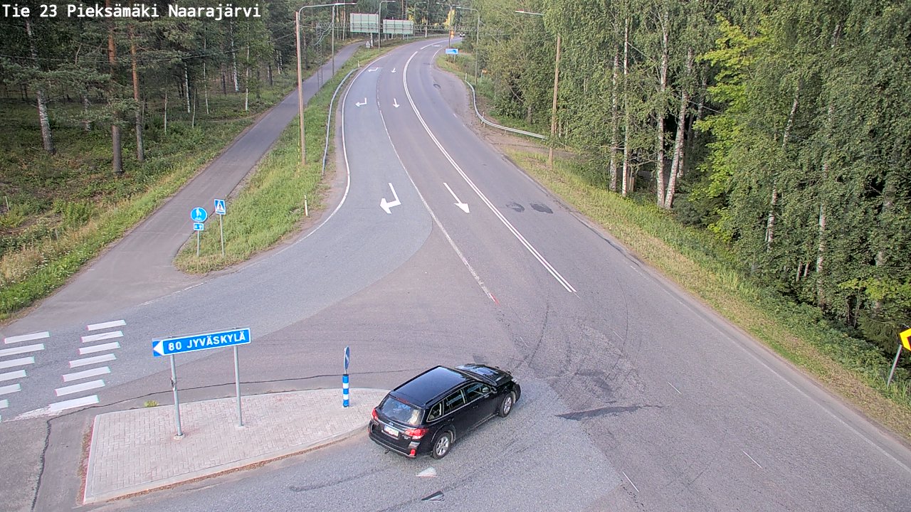 Kelikamerat Kuva Tie 23 Pieksämäki, Naarajärvi, Pieksämäki, Etelä-Savo