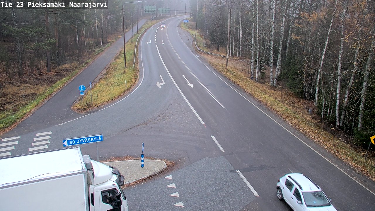 Kelikamerat Kuva Tie 23 Pieksämäki, Naarajärvi, Pieksämäki, Etelä-Savo