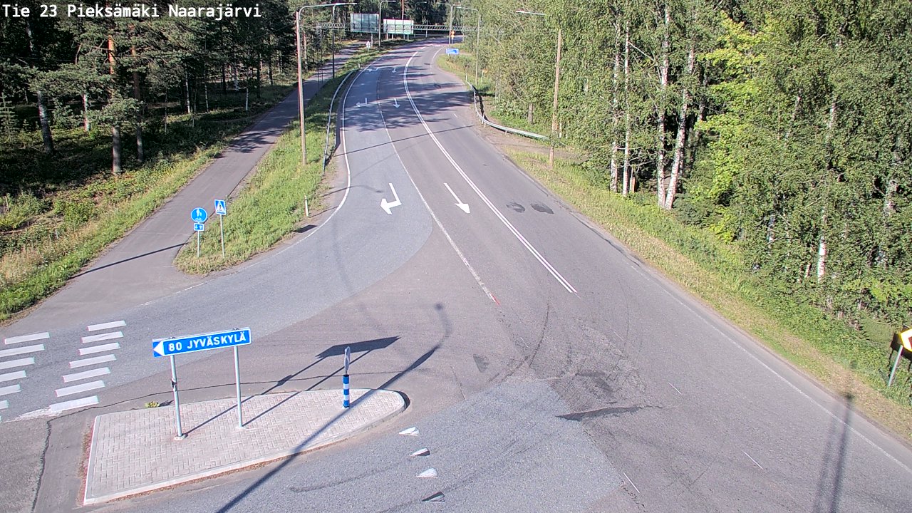 Kelikamerat Kuva Tie 23 Pieksämäki, Naarajärvi, Pieksämäki, Etelä-Savo