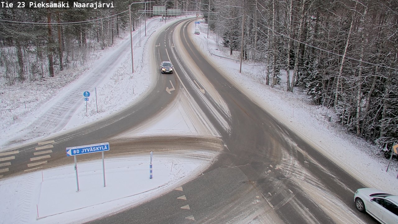 Kelikamerat Kuva Tie 23 Pieksämäki, Naarajärvi, Pieksämäki, Etelä-Savo