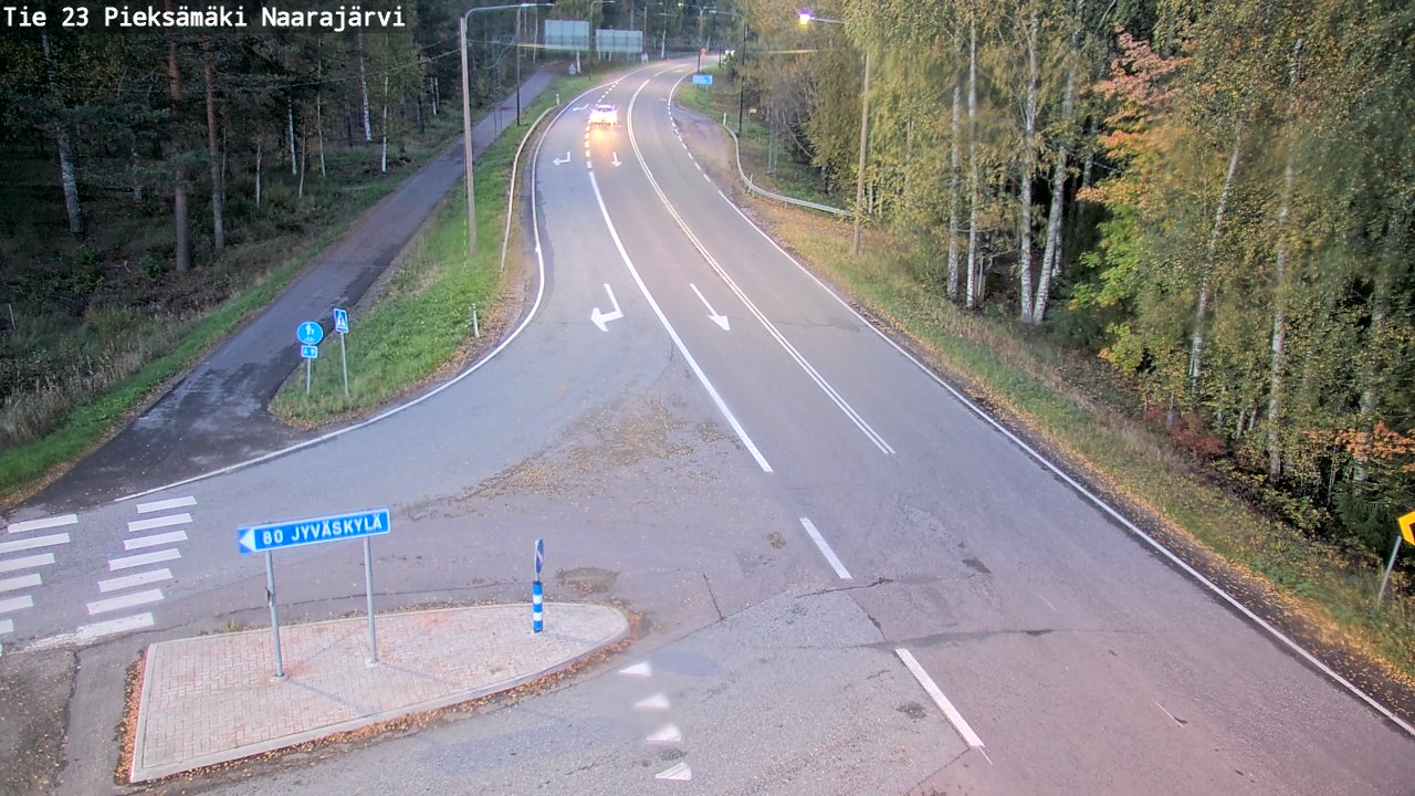 Weather Camera Image Road 23 Pieksämäki, Naarajärvi, Pieksämäki, Etelä-Savo