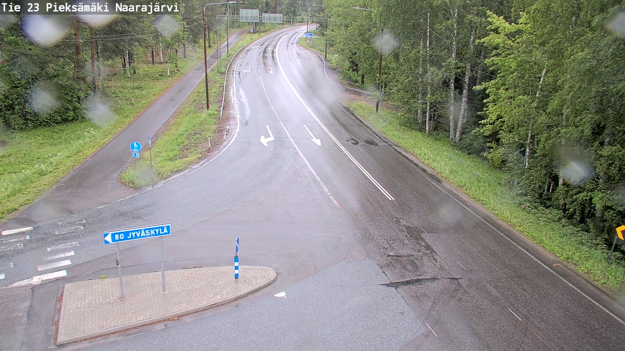 Kelikamerat Kuva Tie 23 Pieksämäki, Naarajärvi, Pieksämäki, Etelä-Savo