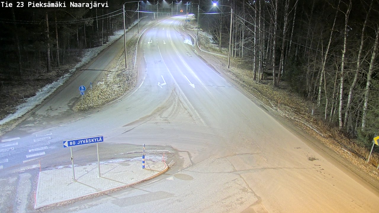Kelikamerat Kuva Tie 23 Pieksämäki, Naarajärvi, Pieksämäki, Etelä-Savo
