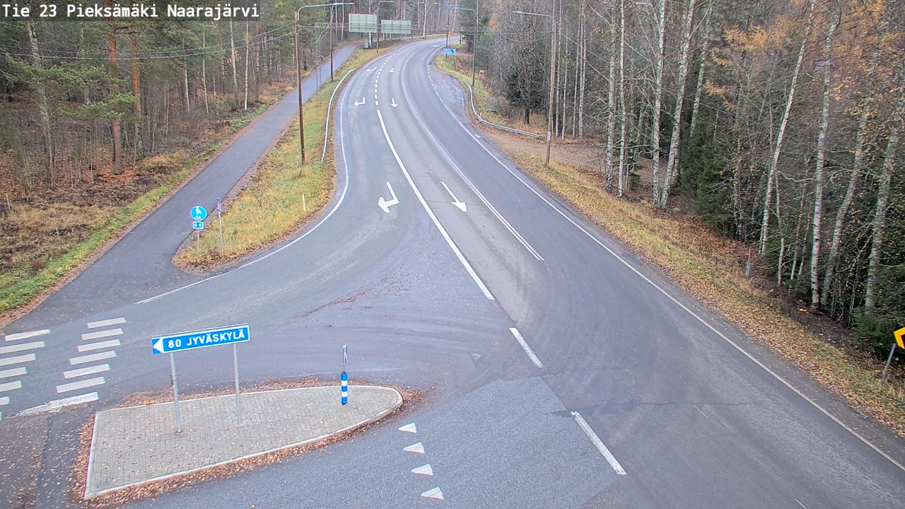 Kelikamerat Kuva Tie 23 Pieksämäki, Naarajärvi, Pieksämäki, Etelä-Savo