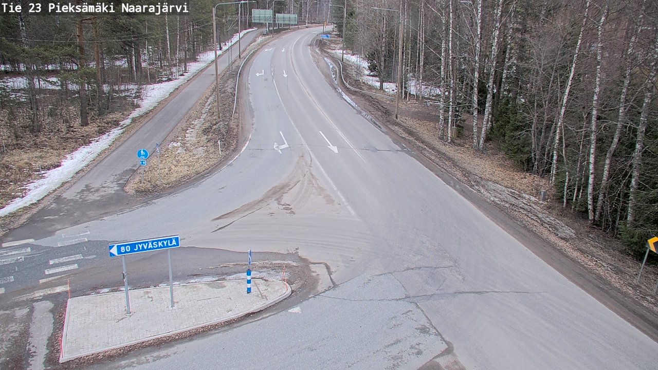 Kelikamerat Kuva Tie 23 Pieksämäki, Naarajärvi, Pieksämäki, Etelä-Savo