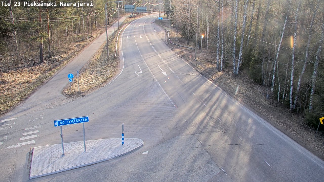 Kelikamerat Kuva Tie 23 Pieksämäki, Naarajärvi, Pieksämäki, Etelä-Savo