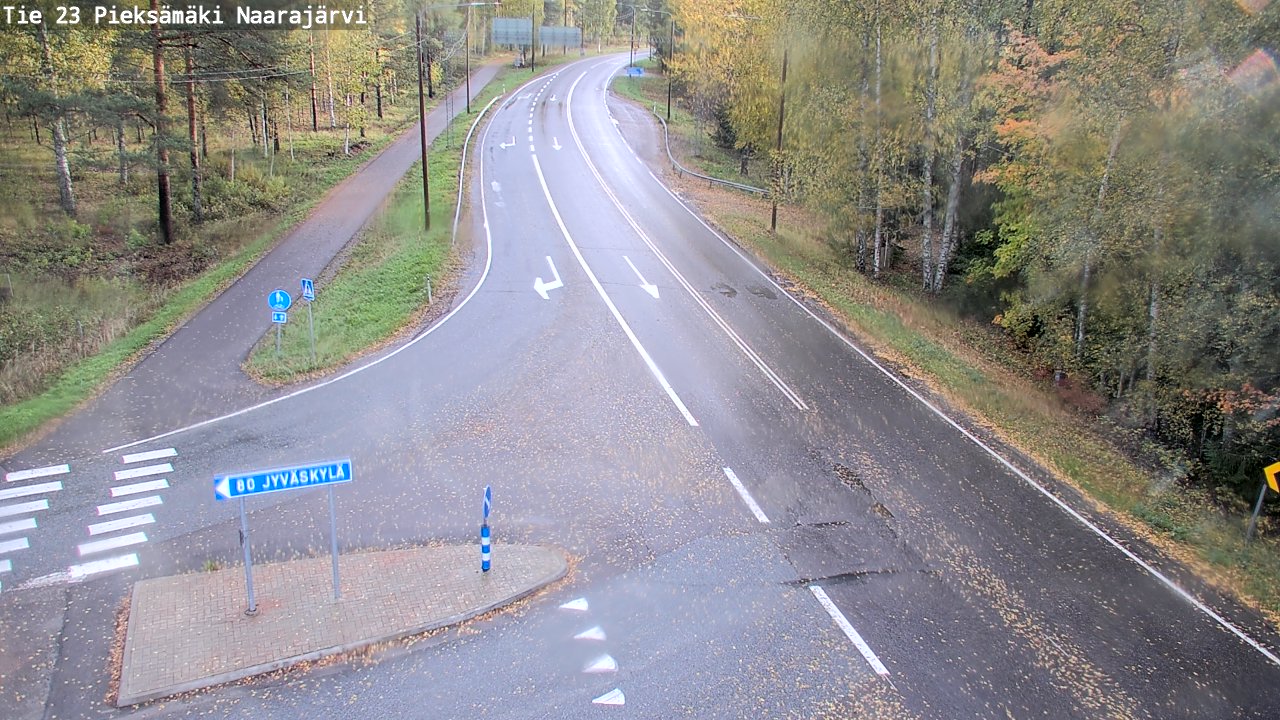 Weather Camera Image Road 23 Pieksämäki, Naarajärvi, Pieksämäki, Etelä-Savo