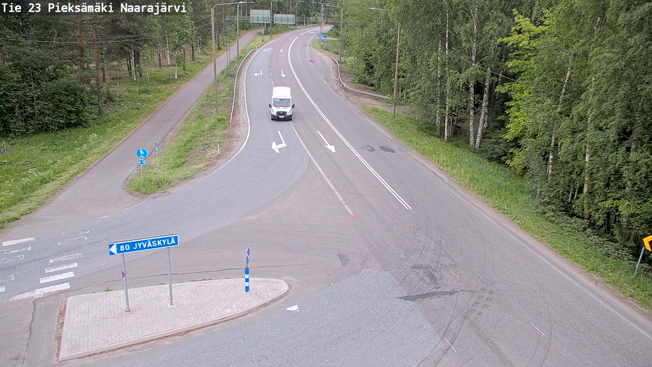 Kelikamerat Kuva Tie 23 Pieksämäki, Naarajärvi, Pieksämäki, Etelä-Savo