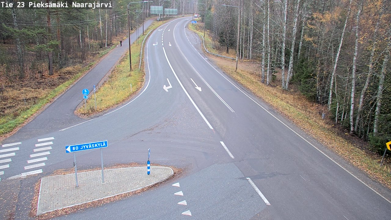 Kelikamerat Kuva Tie 23 Pieksämäki, Naarajärvi, Pieksämäki, Etelä-Savo