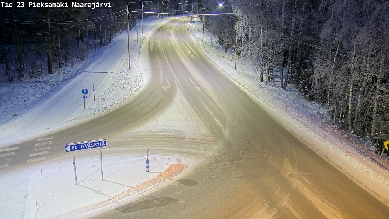 Kelikamerat Kuva Tie 23 Pieksämäki, Naarajärvi, Pieksämäki, Etelä-Savo