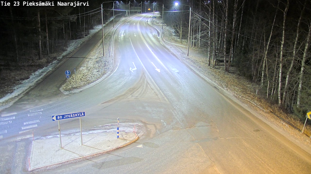 Kelikamerat Kuva Tie 23 Pieksämäki, Naarajärvi, Pieksämäki, Etelä-Savo