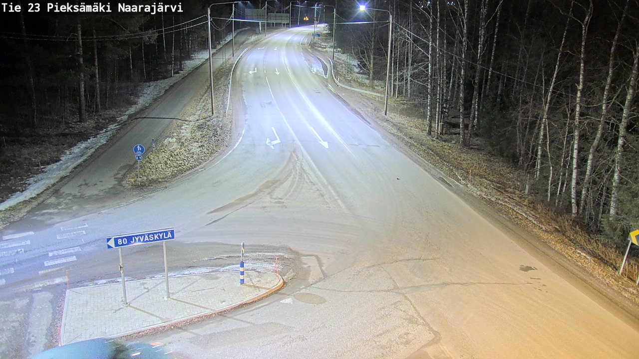 Kelikamerat Kuva Tie 23 Pieksämäki, Naarajärvi, Pieksämäki, Etelä-Savo