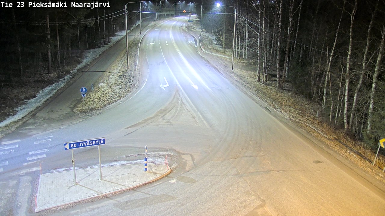 Kelikamerat Kuva Tie 23 Pieksämäki, Naarajärvi, Pieksämäki, Etelä-Savo