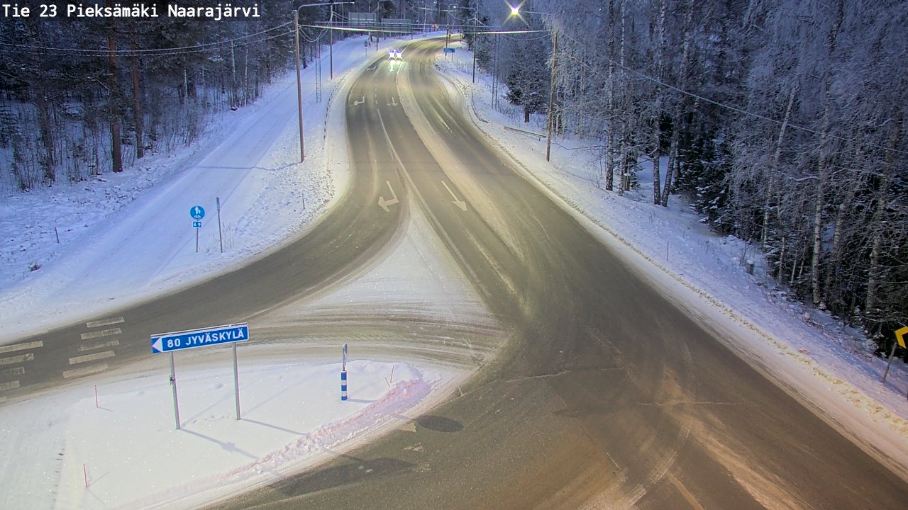 Kelikamerat Kuva Tie 23 Pieksämäki, Naarajärvi, Pieksämäki, Etelä-Savo