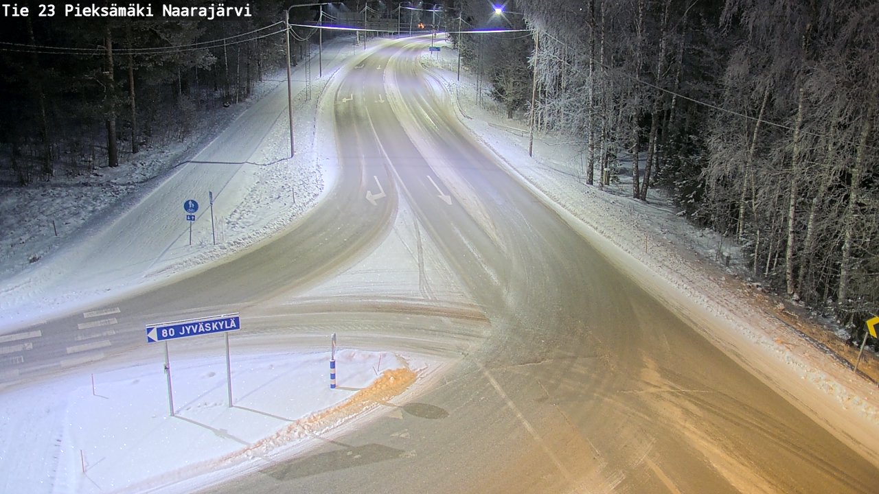 Kelikamerat Kuva Tie 23 Pieksämäki, Naarajärvi, Pieksämäki, Etelä-Savo