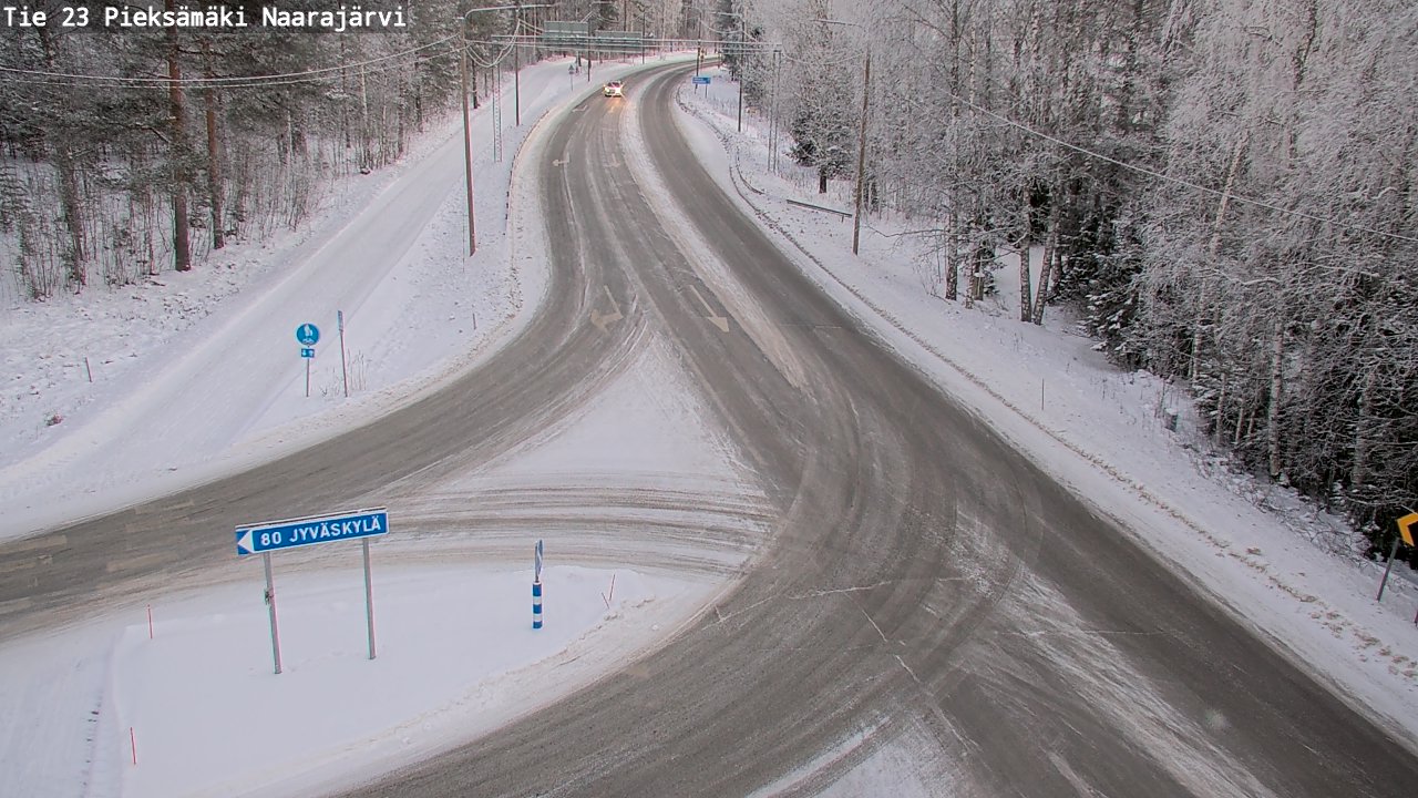 Kelikamerat Kuva Tie 23 Pieksämäki, Naarajärvi, Pieksämäki, Etelä-Savo