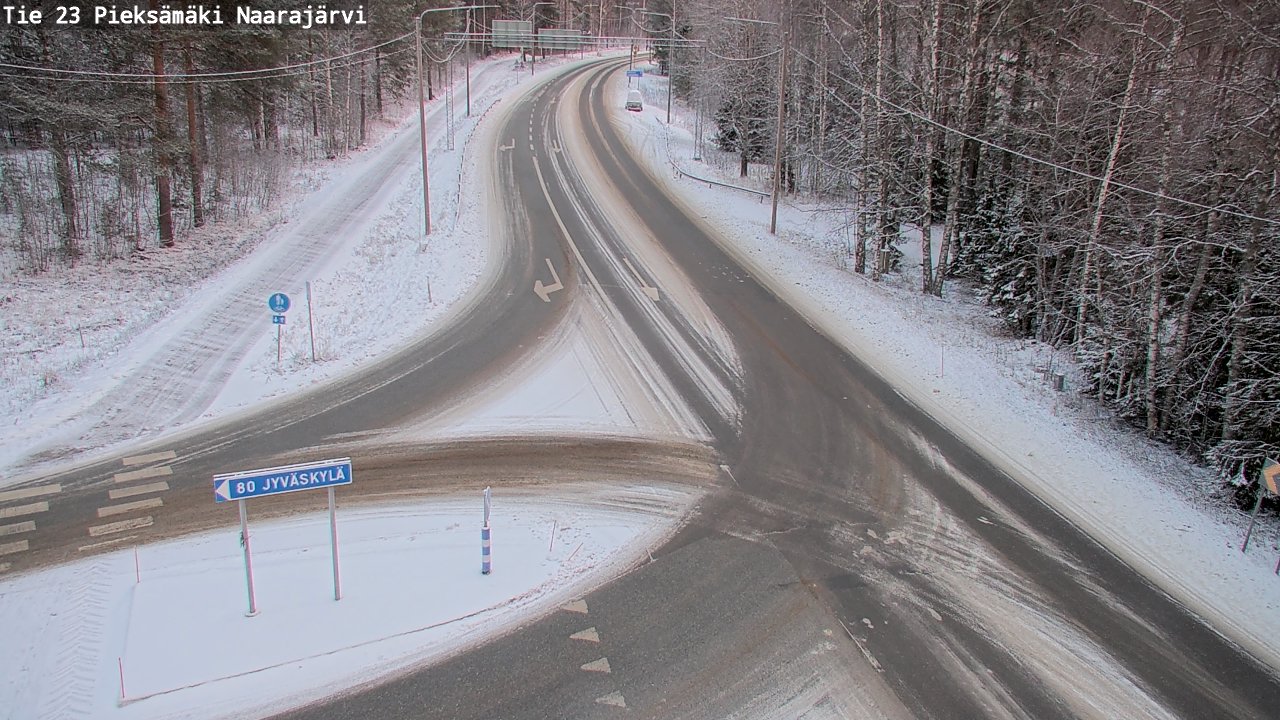 Kelikamerat Kuva Tie 23 Pieksämäki, Naarajärvi, Pieksämäki, Etelä-Savo