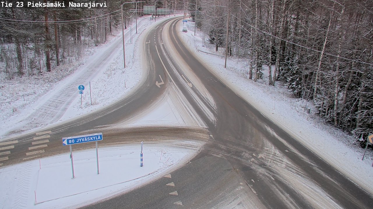 Kelikamerat Kuva Tie 23 Pieksämäki, Naarajärvi, Pieksämäki, Etelä-Savo