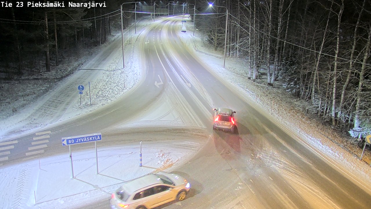 Kelikamerat Kuva Tie 23 Pieksämäki, Naarajärvi, Pieksämäki, Etelä-Savo