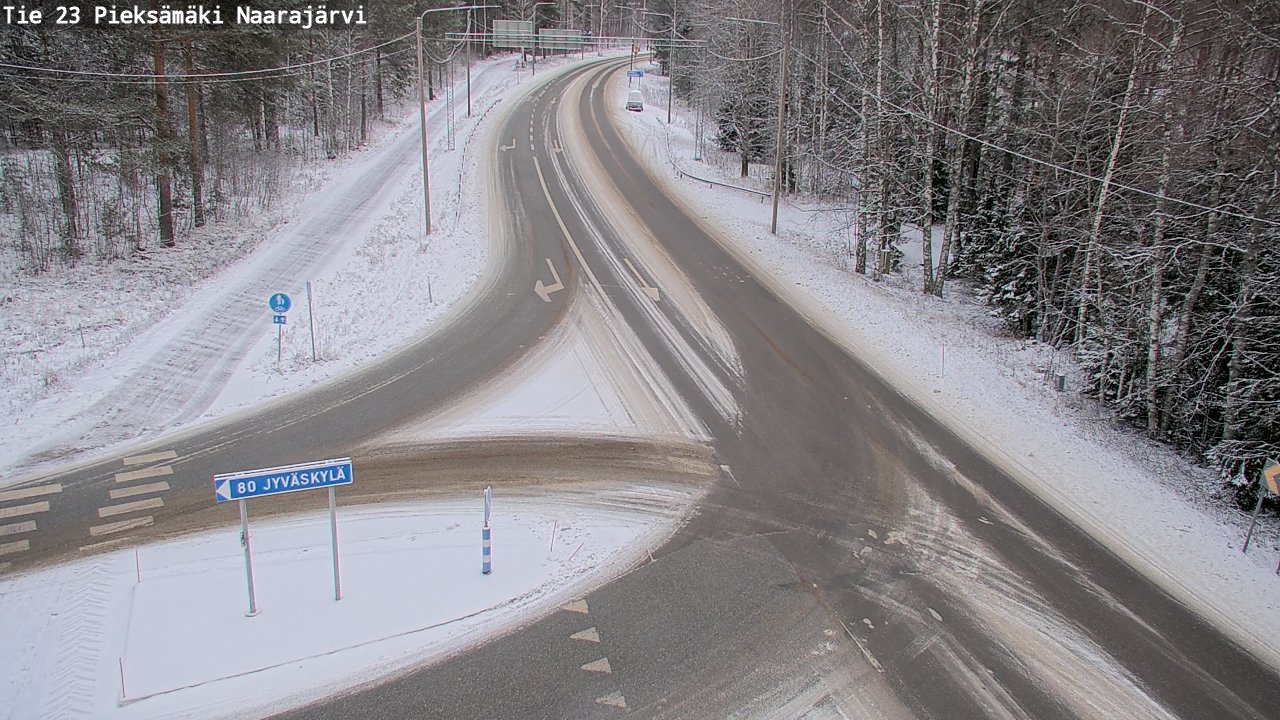 Kelikamerat Kuva Tie 23 Pieksämäki, Naarajärvi, Pieksämäki, Etelä-Savo