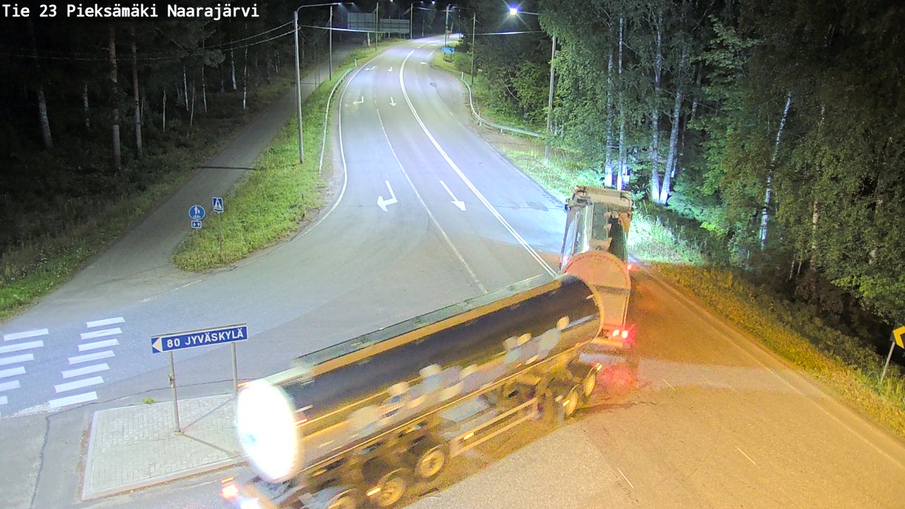 Kelikamerat Kuva Tie 23 Pieksämäki, Naarajärvi, Pieksämäki, Etelä-Savo