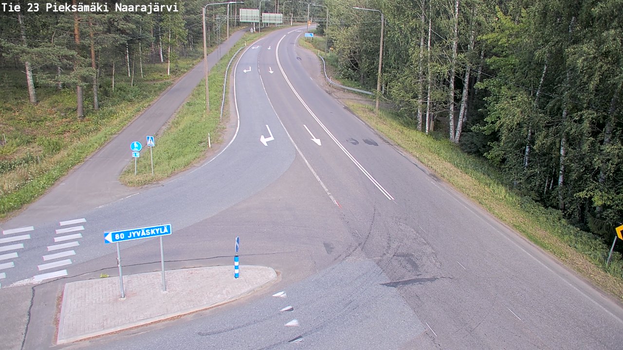 Kelikamerat Kuva Tie 23 Pieksämäki, Naarajärvi, Pieksämäki, Etelä-Savo