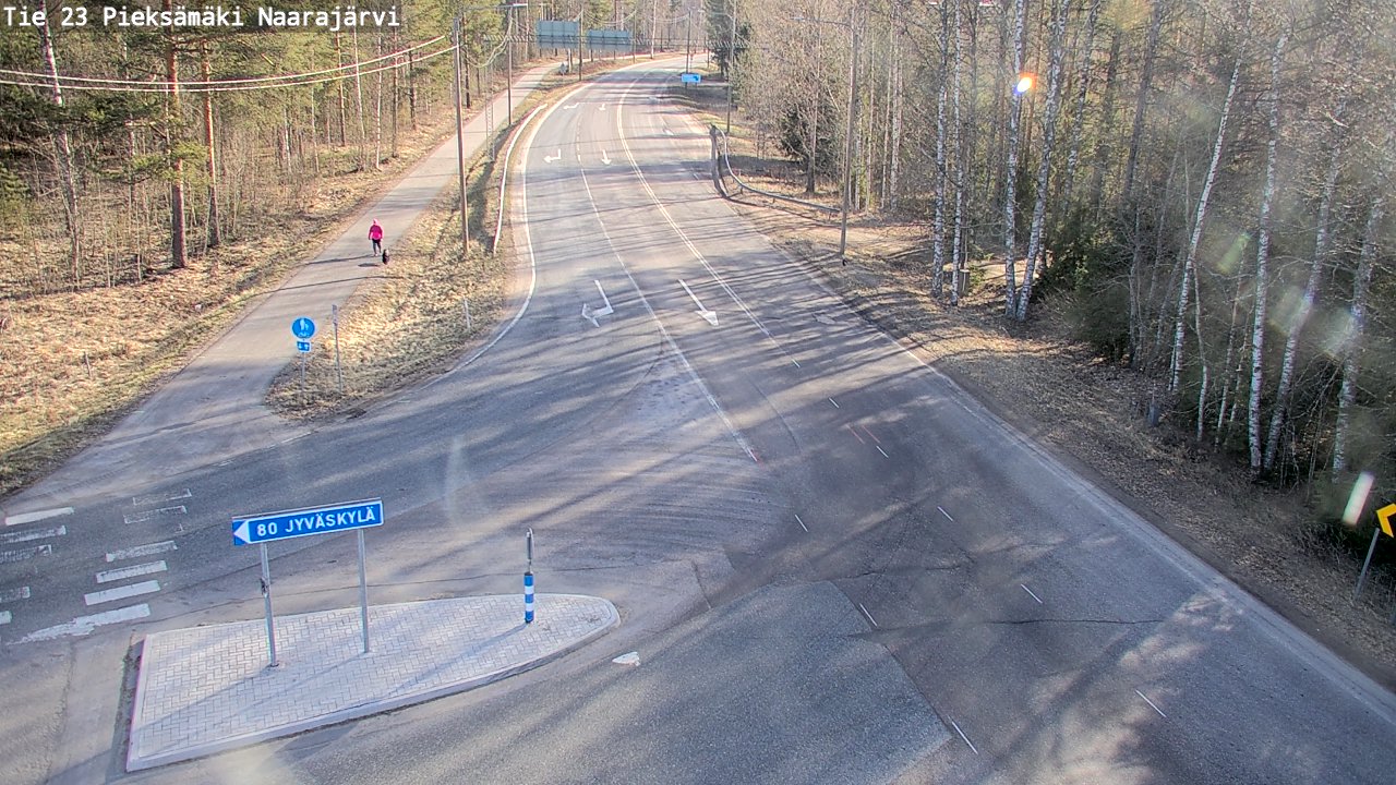 Kelikamerat Kuva Tie 23 Pieksämäki, Naarajärvi, Pieksämäki, Etelä-Savo