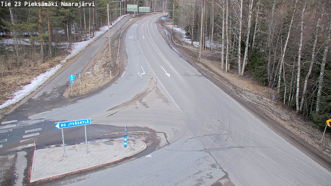 Kelikamerat Kuva Tie 23 Pieksämäki, Naarajärvi, Pieksämäki, Etelä-Savo