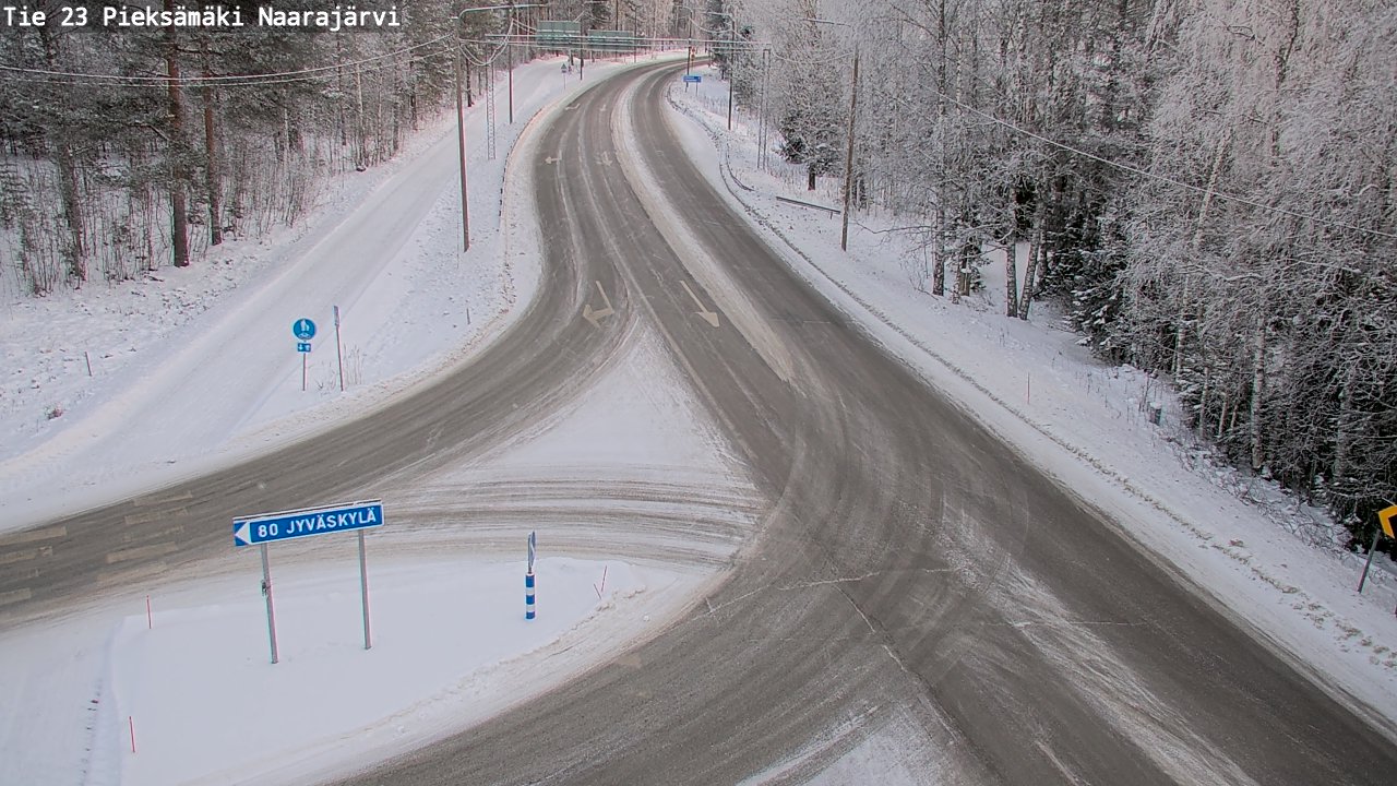 Kelikamerat Kuva Tie 23 Pieksämäki, Naarajärvi, Pieksämäki, Etelä-Savo
