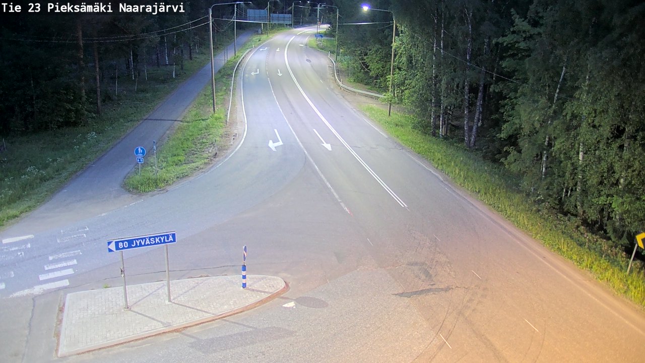Kelikamerat Kuva Tie 23 Pieksämäki, Naarajärvi, Pieksämäki, Etelä-Savo