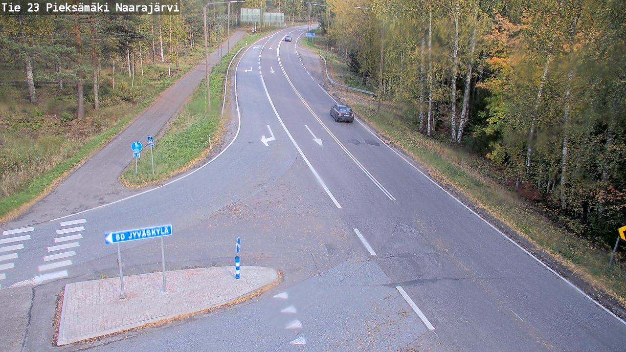 Kelikamerat Kuva Tie 23 Pieksämäki, Naarajärvi, Pieksämäki, Etelä-Savo