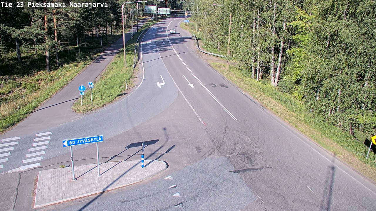 Kelikamerat Kuva Tie 23 Pieksämäki, Naarajärvi, Pieksämäki, Etelä-Savo