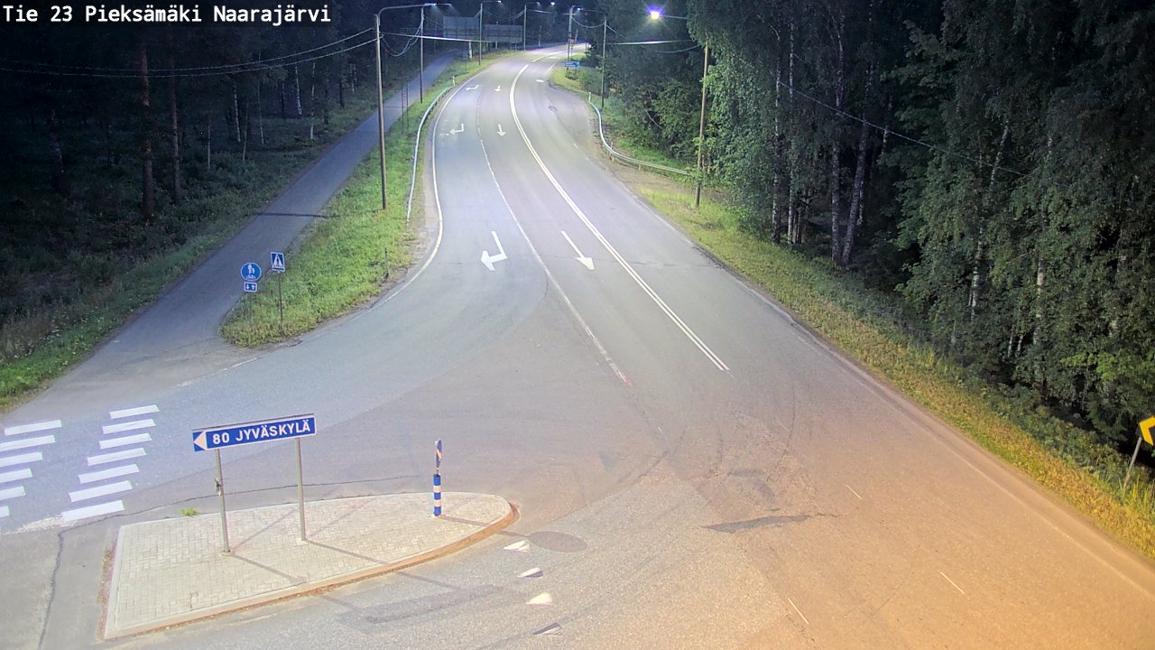 Kelikamerat Kuva Tie 23 Pieksämäki, Naarajärvi, Pieksämäki, Etelä-Savo